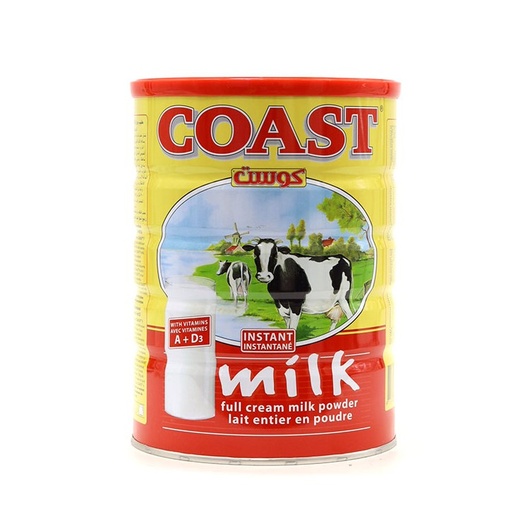 COAST FULL CREAM MILK POWDER 900 g