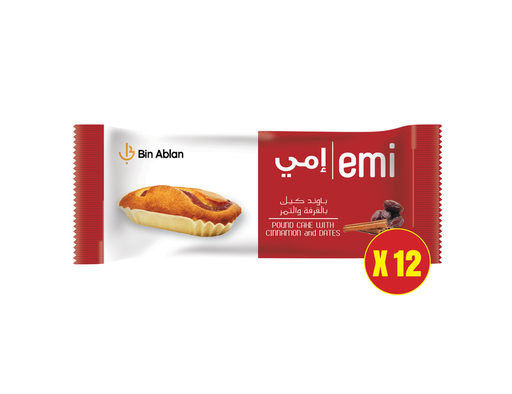 EMI POUND CAKE WITH CINAMMON AND DATES  60g