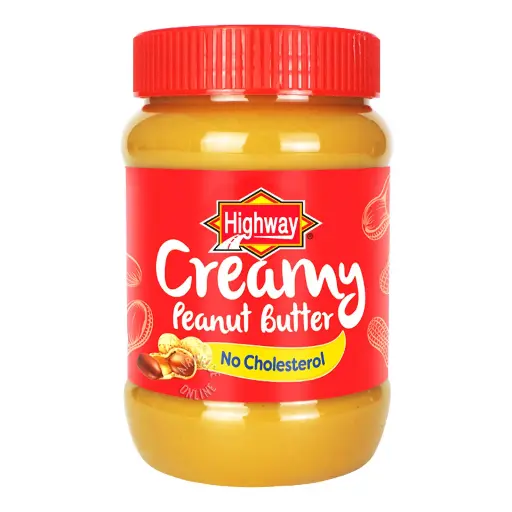 HIGHWAY PEANUT BUTTER CREAMY(RED)12 Oz 340 g