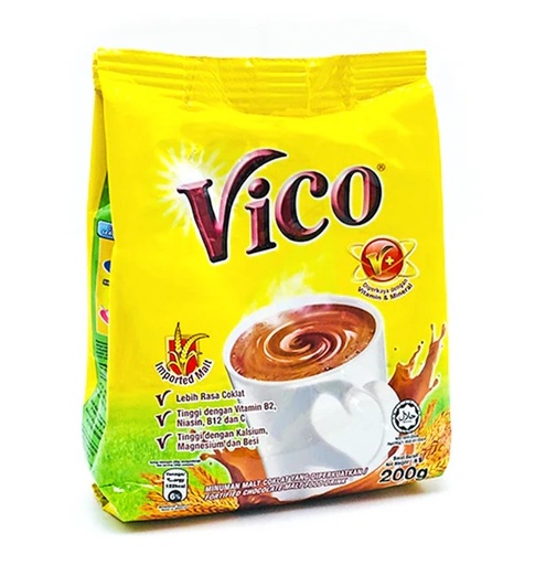 VICO CHOCOLATE MALT DRINK POUCH 200g