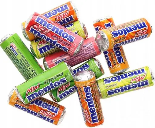 MENTOS CANDY MINI ROLL 10 GR