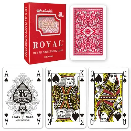ROYAL PLAYING CARDS (PLASTIC)