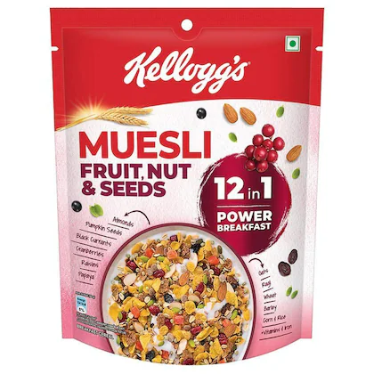 Kelloggs Museli Crunchy Fruit & Nut 500g