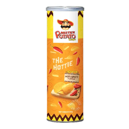 MISTER POTATO CRISPS 160G HOT & SPICY