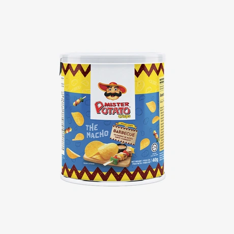 MR POTATO CRISPS BBQ 40GM