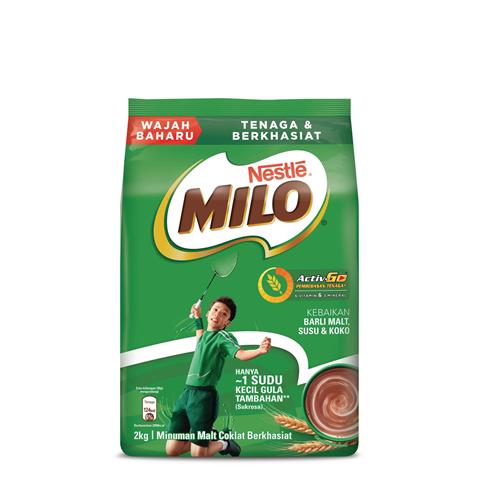 Milo Activ-Go Powder 2Kg / 1.8Kg Refill