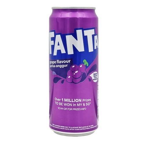 Fanta 320ml Can (Grape)