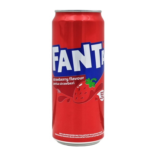 Fanta 320ml Can (Strawberry)