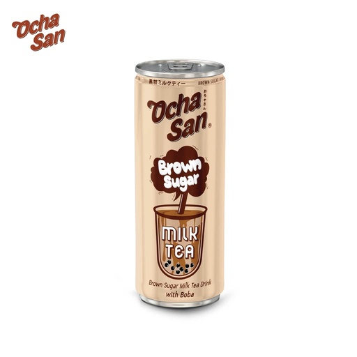 Ochasan Milk Tea 230ml (Br Sug Boba)