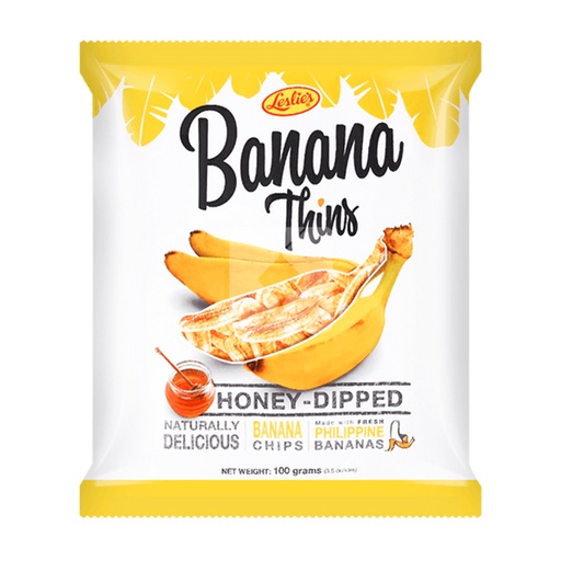 Banana Chips Thins 100g