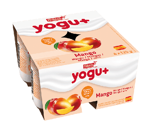 FEiRACO yogu+ Yogurt W/Cluster Mango 125g