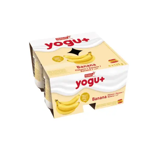 FEiRACO yogu+ Yogurt W/Cluster Banana 125g