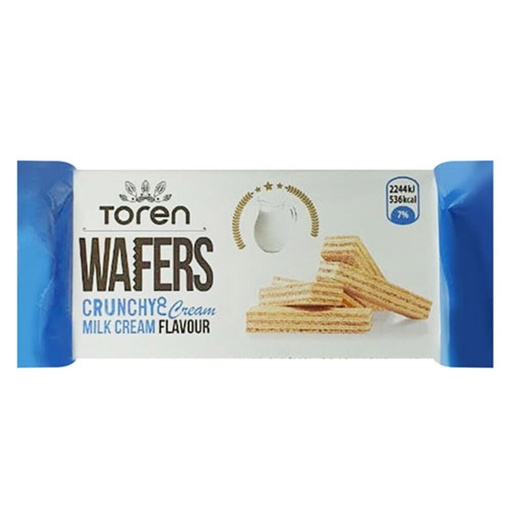 TOREN Wafers Crunchy & Cream Milk cream 55g