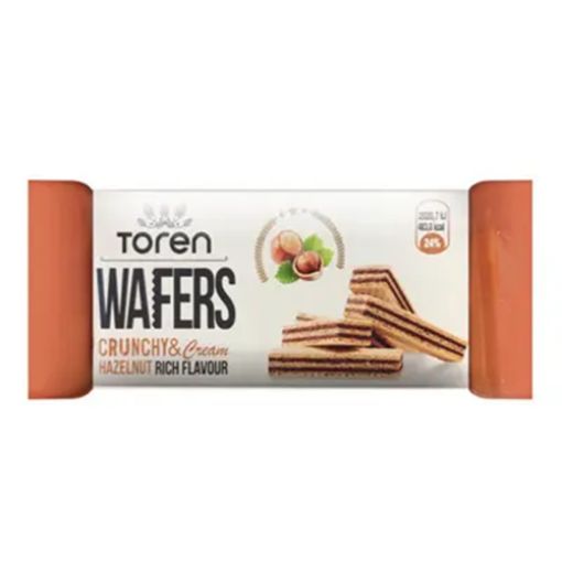 TOREN Wafers Crunchy & Cream Hazelnut 55g