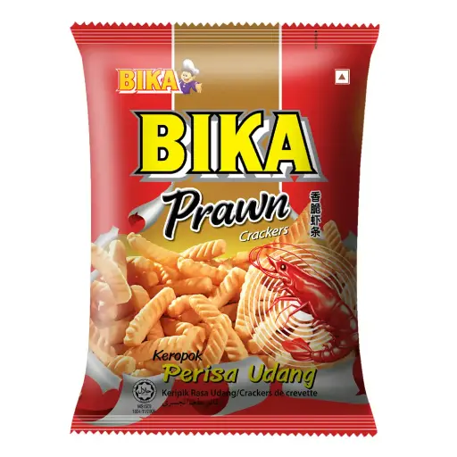 [9556378300101] BIKA PRAWN CRACKERS 60G