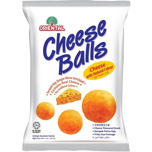 ORIENTAL CHEESE BALLS 60G