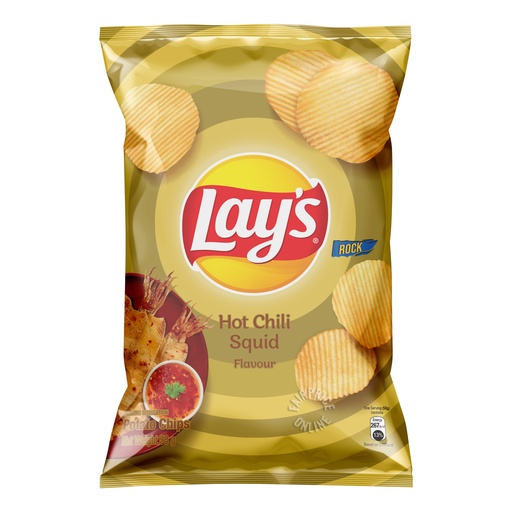 LAYS HOT CHILLI SQUID 40G